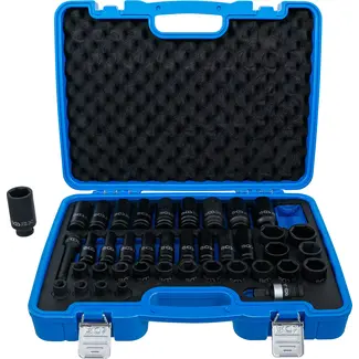BGS Kracht dopsleutelset zeskant - 1/2" - 9 - 30 mm - 40 delig BGS Kracht dopsleutelset zeskant - 1/2" - 9 - 30 mm - 40 delig
