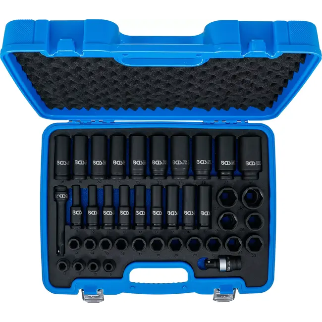 BGS Kracht dopsleutelset zeskant - 1/2" - 9 - 30 mm - 40 delig