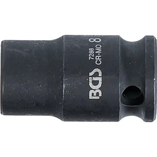 BGS Kracht Dopsleuteldop zeskant - 1/4" - 8 mm