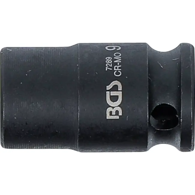 BGS Kracht Dopsleuteldop zeskant - 1/4" - 9 mm