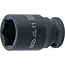 BGS Kracht Dopsleuteldop zeskant - 1/4" - 11 mm