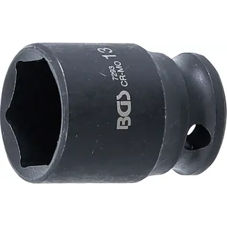 BGS technic Kracht Dopsleuteldop zeskant - 1/4" - 13 mm