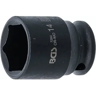 BGS technic Kracht Dopsleuteldop zeskant - 1/4" - 14 mm