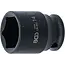BGS Kracht Dopsleuteldop zeskant - 1/4" - 14 mm