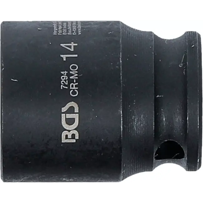 BGS Kracht Dopsleuteldop zeskant - 1/4" - 14 mm