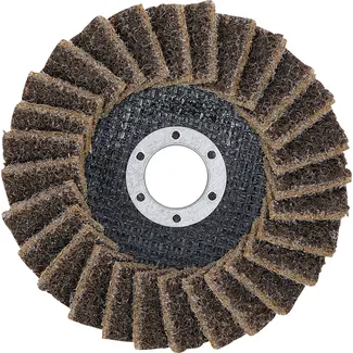 BGS Lamellenslijpschijf - Vlies - Ø 125 mm - korrel 80