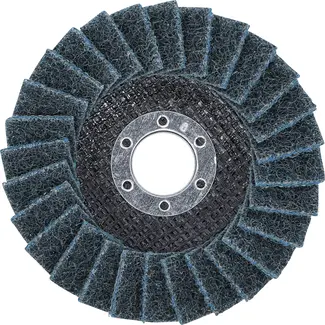 BGS technic Lamellenslijpschijf - Vlies - Ø 115 mm - korrel 240