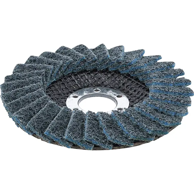 BGS Lamellenslijpschijf - Vlies - Ø 115 mm - korrel 240