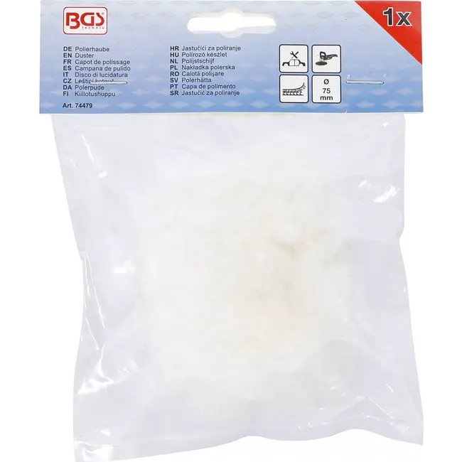 BGS Polijstschijf - Ø 75 mm