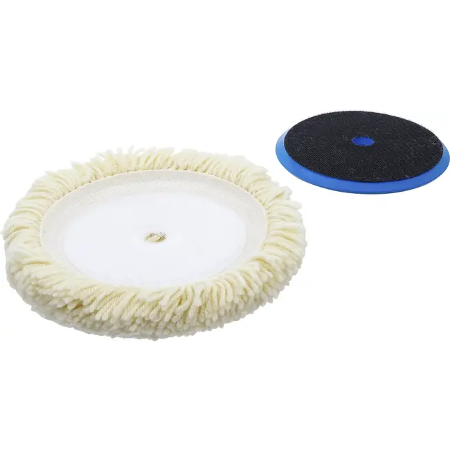 BGS Polijstschijvenset - Ø 180 mm - 2 delig