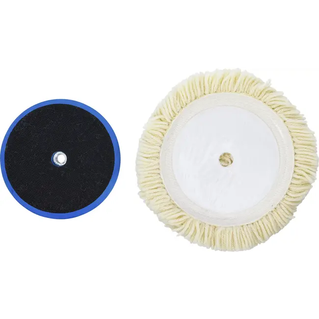 BGS Polijstschijvenset - Ø 180 mm - 2 delig