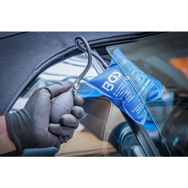 BGS Drukluchtkussen - met handpomp - vierkant - 165 x 150 mm