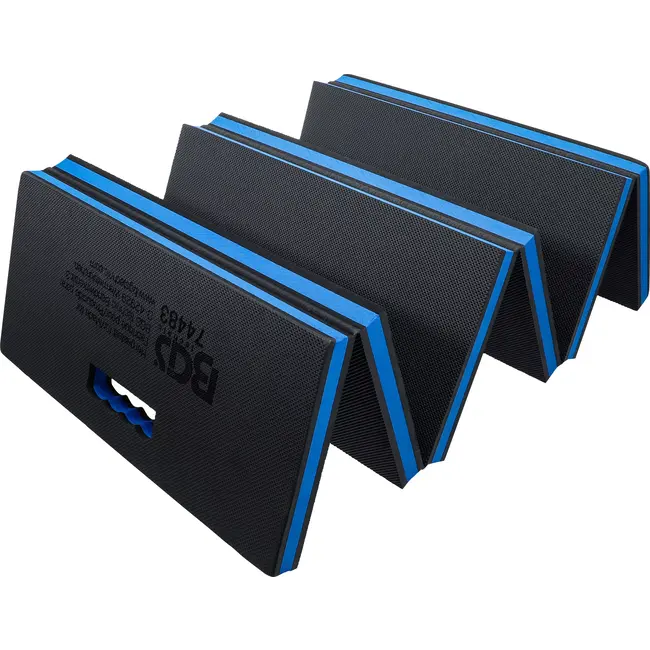 BGS Zacht schuim knie- en werkmat - vouwbaar - 3-in-1