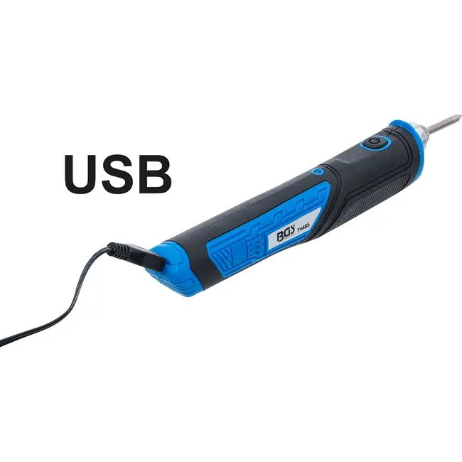 BGS Accu soldeerbout - 8 W - met oplaadstation