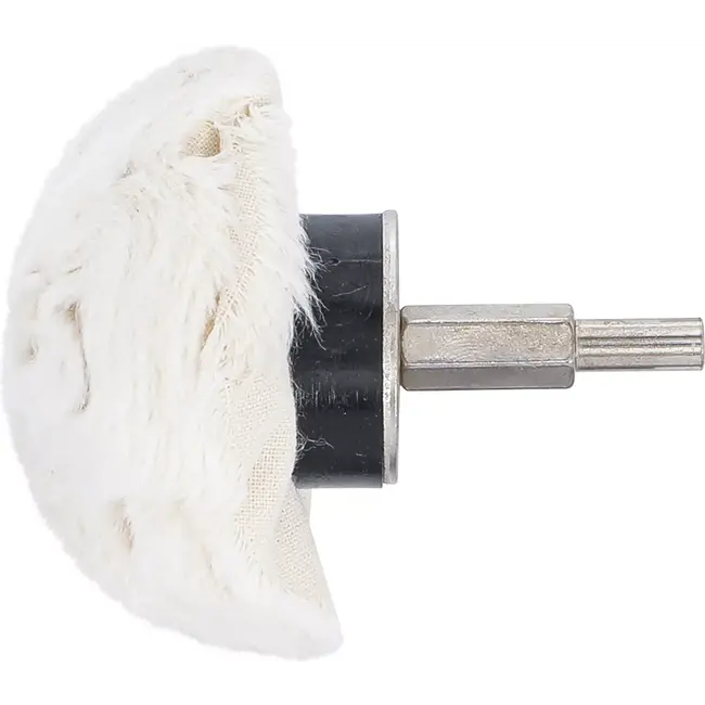 BGS Polijstkop - paddestoelvorm - aandrijving buitenzeskant, 1/4"