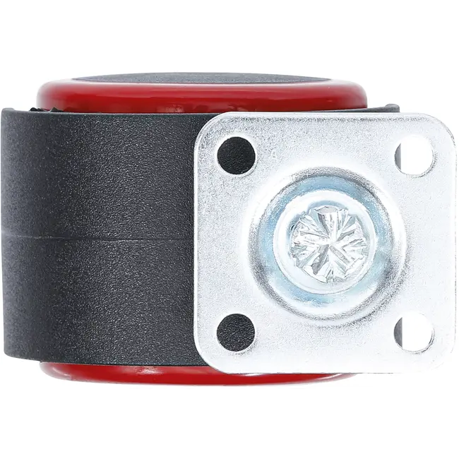 BGS Zwenk-duowiel - rood/zwart - 50 mm