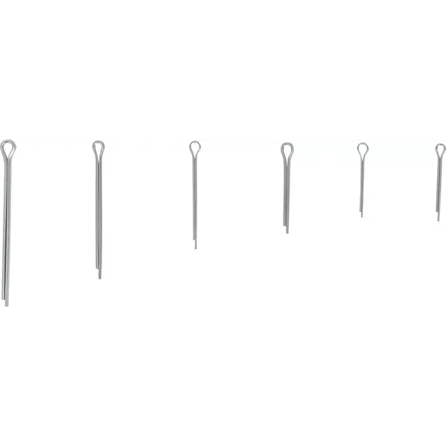 BGS Splitpen assortiment - roestvrij staal - Ø 1,6 - 4,0 mm - 555 delig