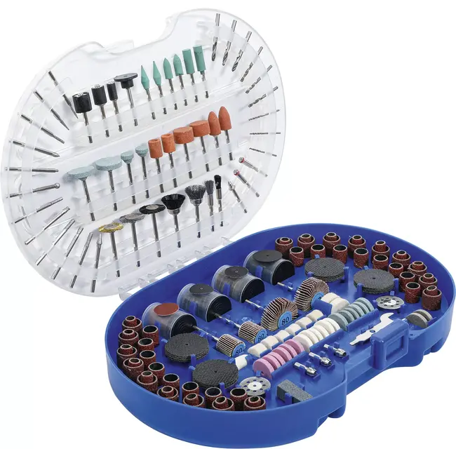 BGS Schuurschijven, polijstschijven en borenset - 315 delig