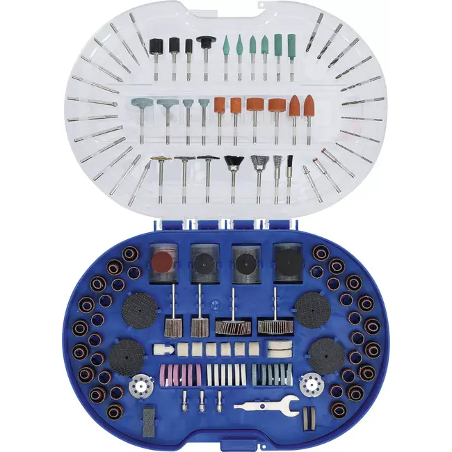 BGS Schuurschijven, polijstschijven en borenset - 315 delig