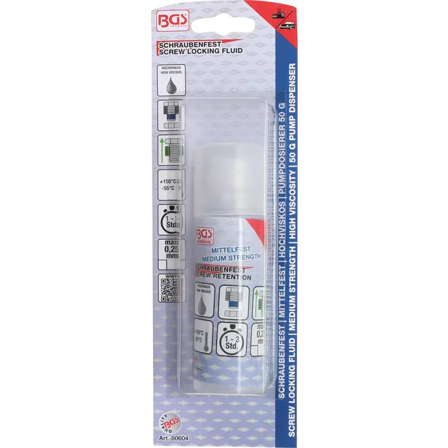 BGS Schroefvast - middelsterk - hoogvisceus - pompdoseerder 50 g