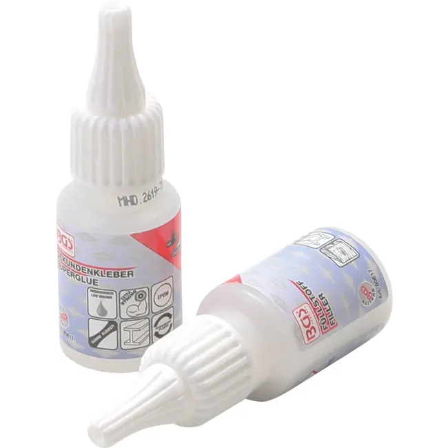 BGS Lijmreparatieset - 2C lasnaad - industrielijm 20 g / granulaat 20 g