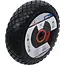 BGS Wiel voor steekwagen / kar - PU, rood/zwart - 260 mm