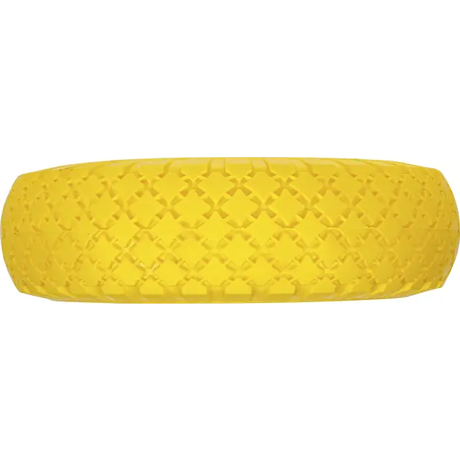 BGS Wiel voor steekwagen / kar - PU, geel/zwart - 260 mm