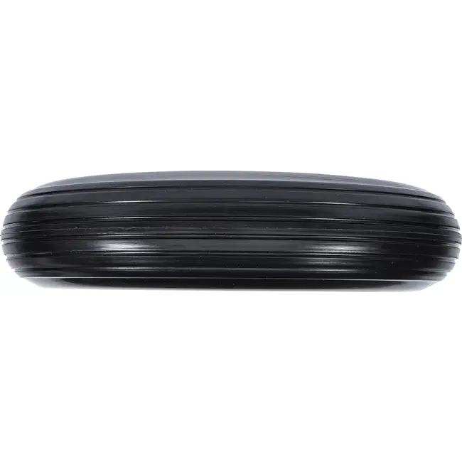 BGS Kruiwagenwiel - PU, rood/zwart - 400 mm