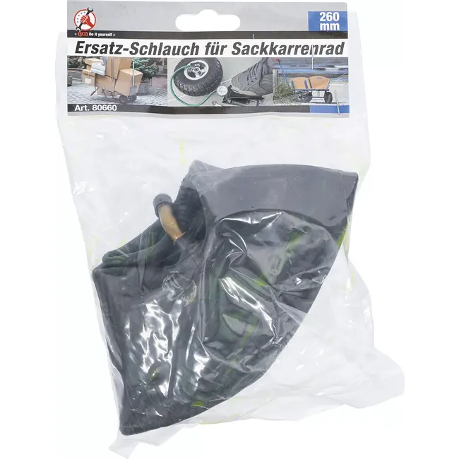 BGS Vervangbinnenband voor steekwagenwiel - 260 mm