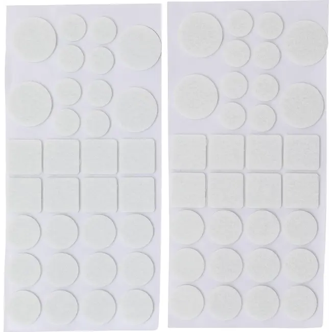 BGS Viltglijderset - wit - 64 delig