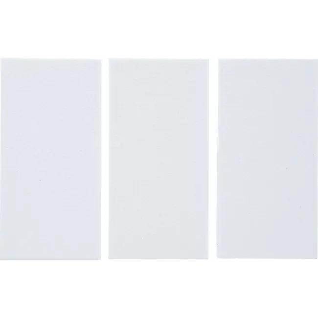 BGS Viltglijder - platen - wit - 100 x 200 mm - 3 delig