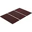 BGS Viltglijder - platen - bruin - 100 x 200 mm - 3 delig