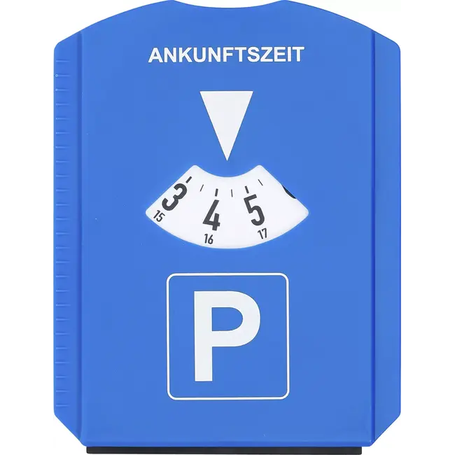 BGS Parkeerschijf - met ijskrabber / rubberen lip