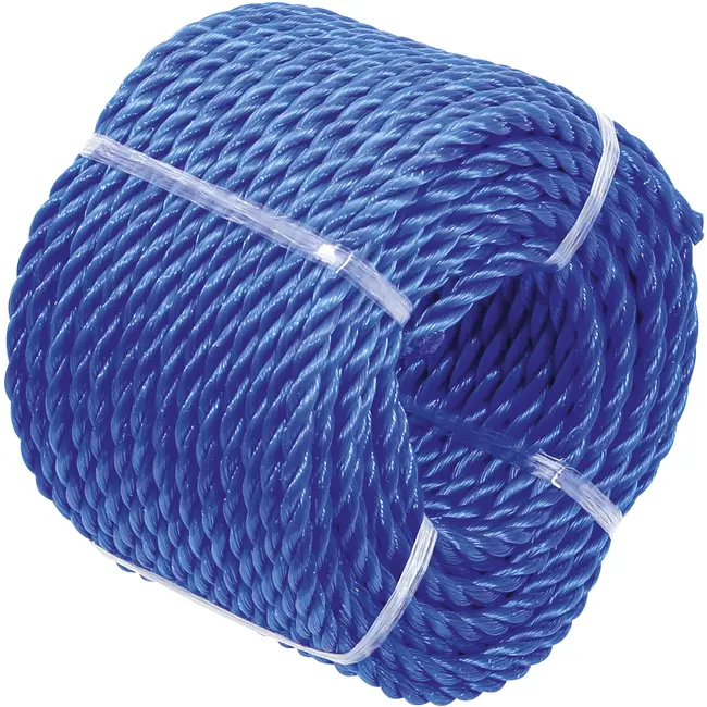 BGS Kunststof touw / algemeen gebruik - 4 mm x 20 m - blauw