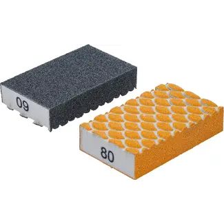 BGS Do it yourself Polijstsponzenset - K 60, 80 - 2 delig