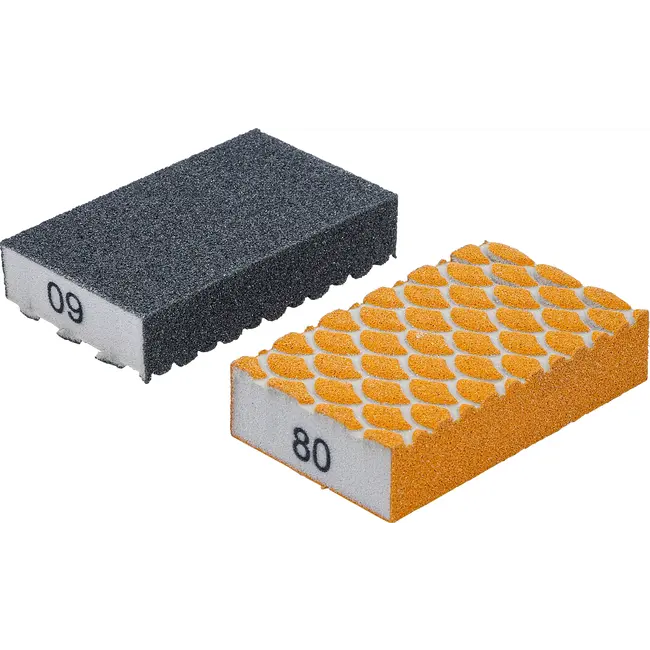 BGS Polijstsponzenset - K 60, 80 - 2 delig
