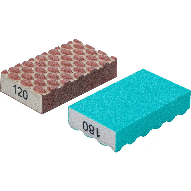 BGS Polijstsponzenset - K 120, 180 - 2 delig