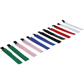 BGS Assortiment kabelbinders met klittenband - 20 x 190 mm - 12 delig