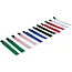 BGS Assortiment kabelbinders met klittenband - 20 x 190 mm - 12 delig