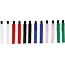 BGS Assortiment kabelbinders met klittenband - 20 x 190 mm - 12 delig