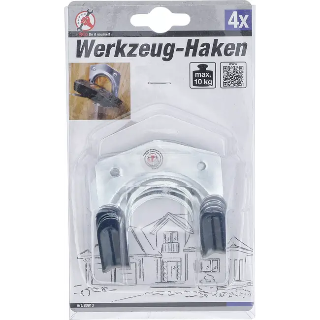 BGS Gereedschaphaken - 4 stuks