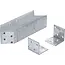 BGS Hoekverbinder - 40 x 40 x 40 x 2 mm - 50 stuks