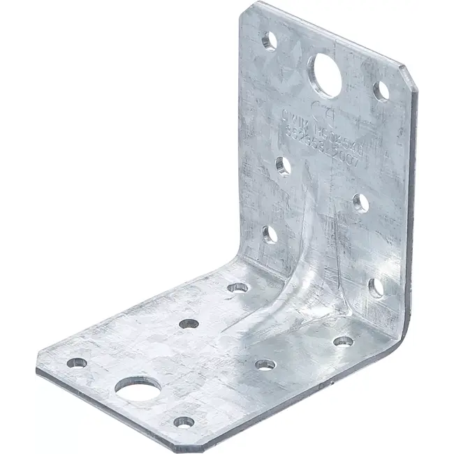 BGS Hoekverbinder met versterking - 70 x 70 x 55 x 2,5 mm - 25 stuks