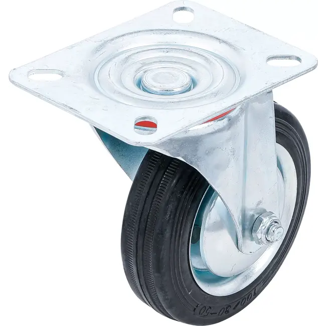 BGS Zwenkwiel - met schroefplaat - Ø 100 mm