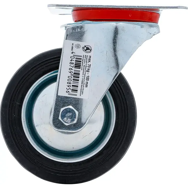 BGS Zwenkwiel - met schroefplaat - Ø 100 mm