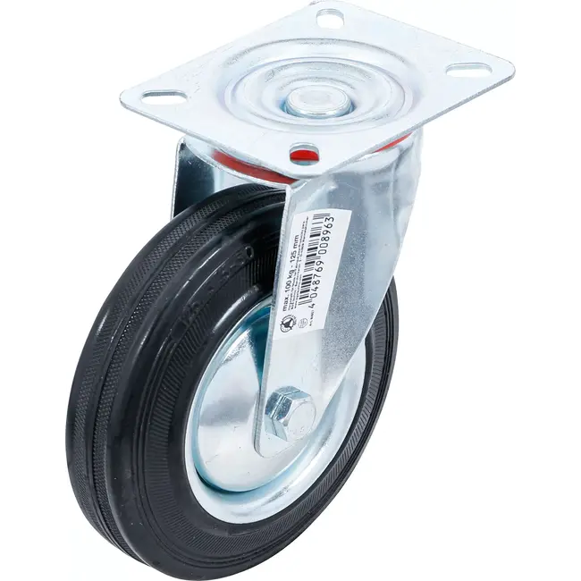 BGS Zwenkwiel - met schroefplaat - Ø 125 mm