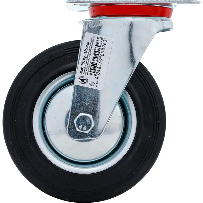 BGS Zwenkwiel - met schroefplaat - Ø 125 mm