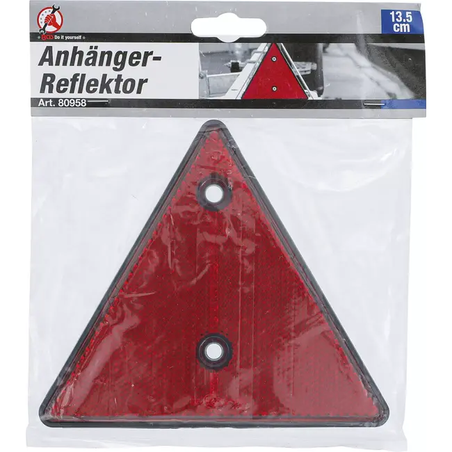 BGS Aanhanger reflector - 135 x 135 mm