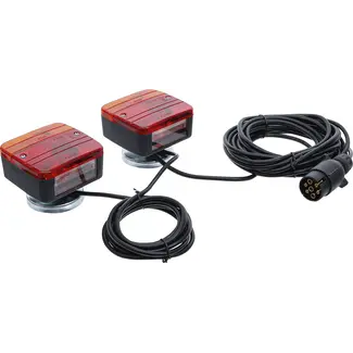 BGS Aanhanger achterlichtset magnetisch - 2 delig