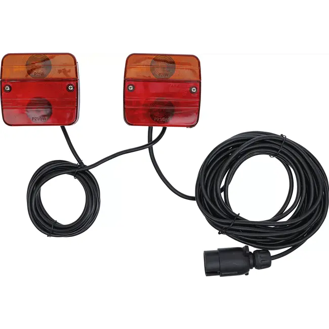 BGS Aanhanger achterlichtset magnetisch - 2 delig